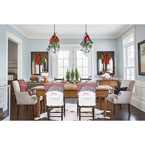 Božićna navlaka za stolicu YX22020 6 kom