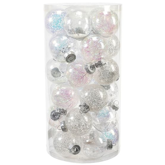 BOŽIĆNE KUGLICE 30 KOM SYSD1688-058