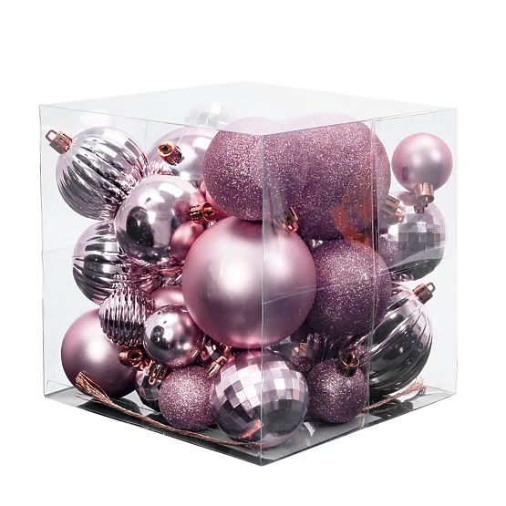 BOŽIĆNI UKRASI ROSE RED 36KOM 311433