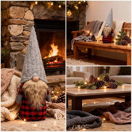 Božićni vilenjak 30cm YX055