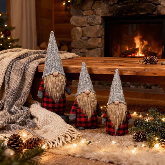 Božićni vilenjak Set YX055 30+40+50cm