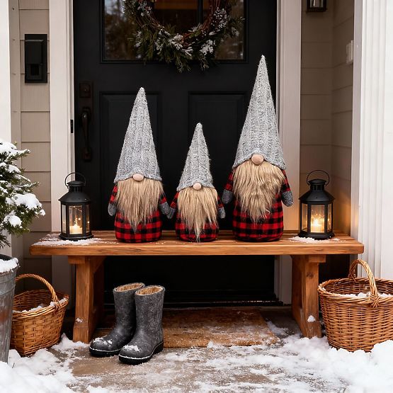 Božićni vilenjak Set YX055 30+40+50cm