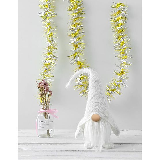 Božićni vilenjak YX068 50cm Bijeli