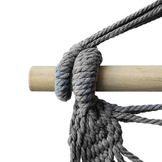 Brazilska viseća stolica BAHIO siva