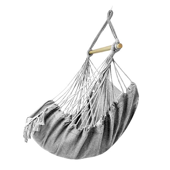 Brazilska viseća stolica BAHIO siva