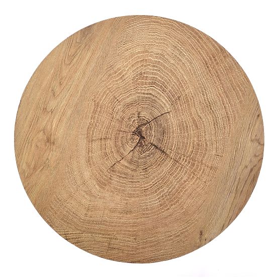 BROOKLYN-S konferencijski stolić prirodni hrast/crni (1p=1ks)