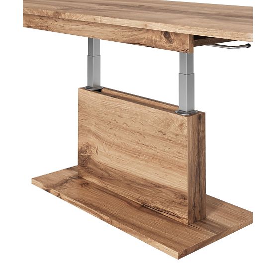 BUSETTI konferencijski stolić ploča: hrast wotan, noge: hrast wotan (2p=1ks)