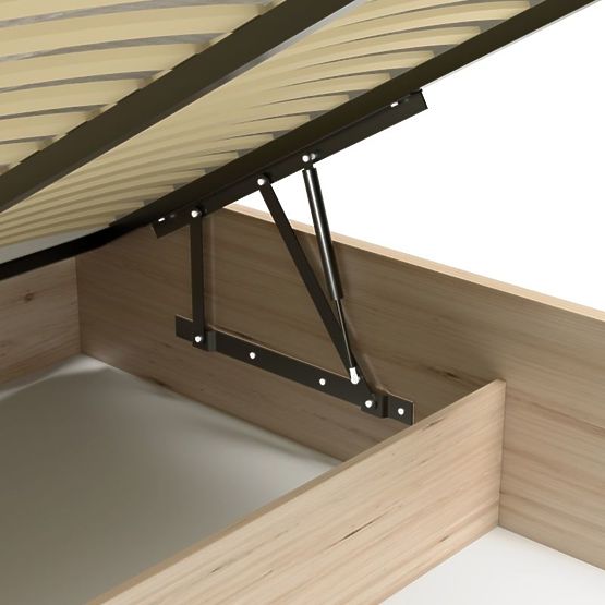 CALI krevet 180/200 s letvicama C16 artisan