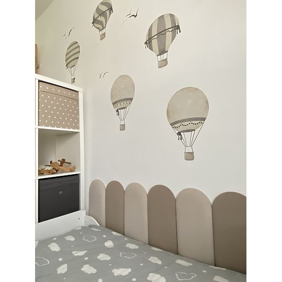 Tapecirani panel Oblouček - bež