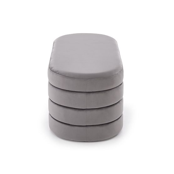 CALPI klupa s prostorom za pohranu, siva (1p=1ks)