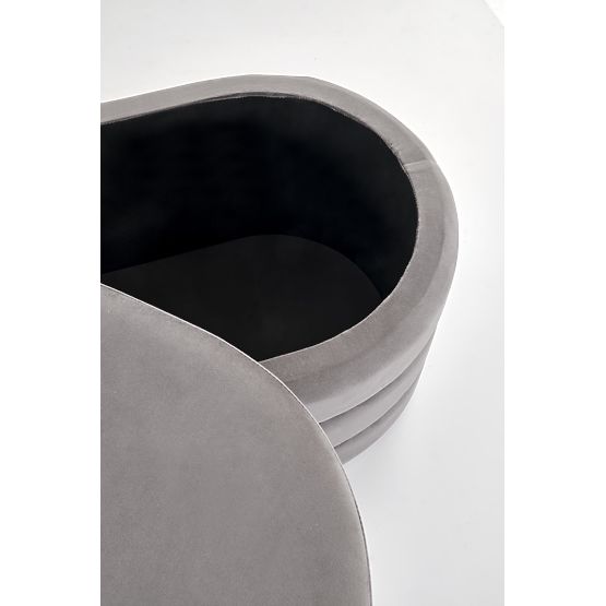 CALPI klupa s prostorom za pohranu, siva (1p=1ks)