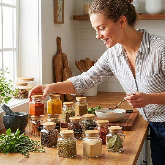 Čaše za začine HIDALGO set od 12 komada