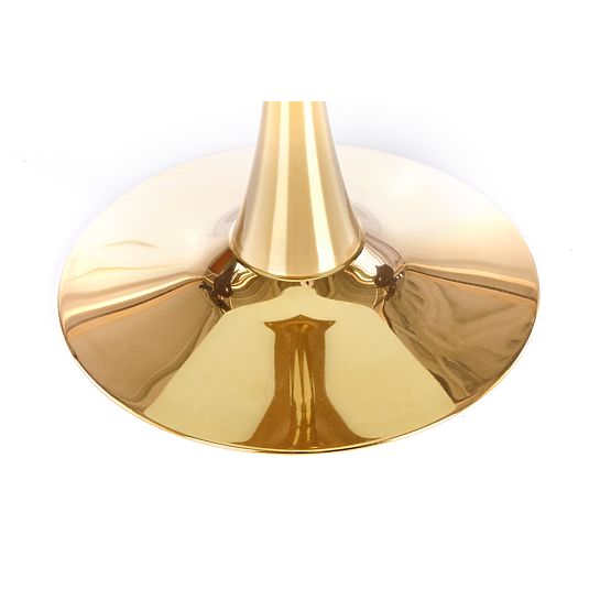 CASEMIRO stol - bijeli mramor, noga - zlatna (2p=1ks)