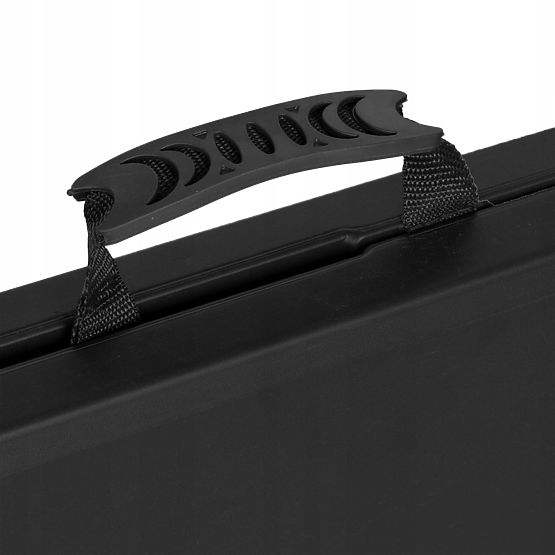 Catering set FETA BLACK 180 cm + 6 crnih stolica