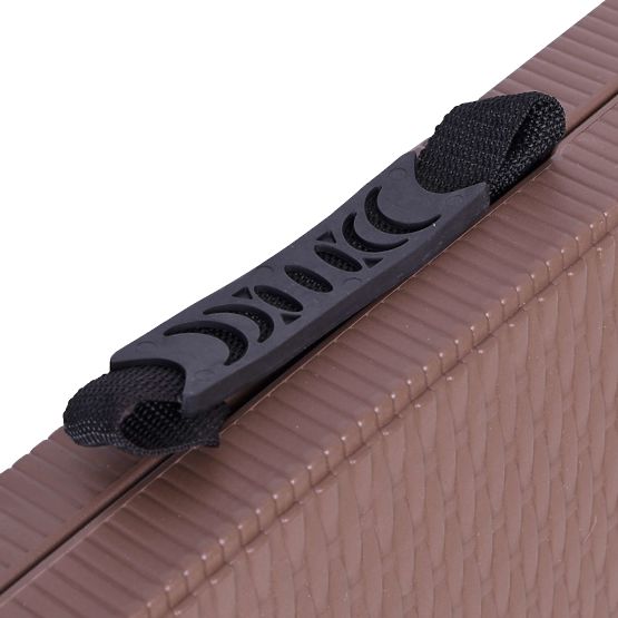 Catering set Ratan smeđi stol 180 cm + 2 klupe