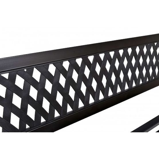 Čelična vrtna klupa ROMBO