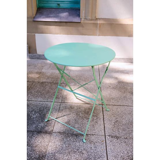 Čelični Balkon Namještaj (2 x sklopive stolice + stol) SEMPLICI Mint