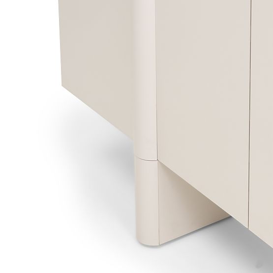 Četverovratna komoda Moss kašmir, zaobljena