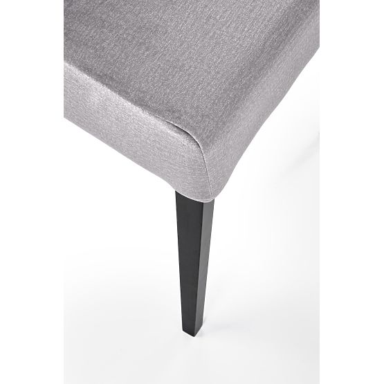 CLARION 2 stolice crna / presvlaka: MONOLITH 85 (pepeo) (1p=2kom)