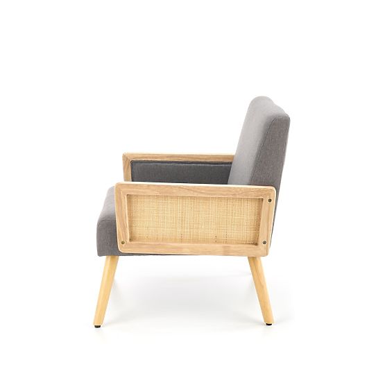 CORFU siva fotelja (1p=1 kom)