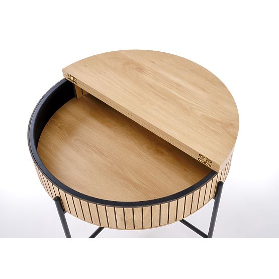 DANTE set od 2 klupa, prirodna/crna (1p=1set)