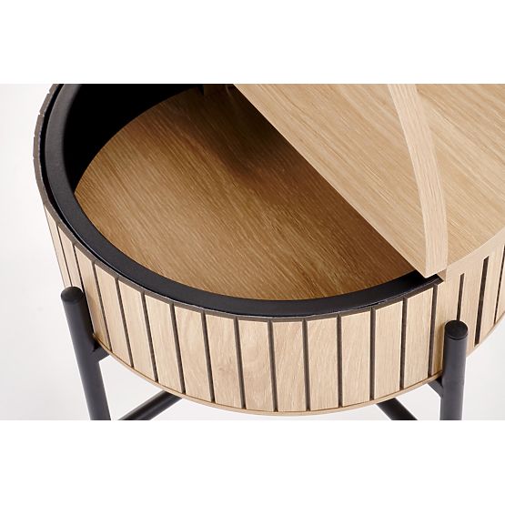 DANTE set od 2 klupa, prirodna/crna (1p=1set)