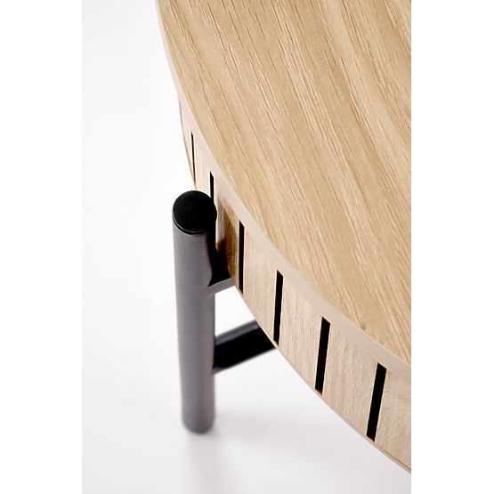 DANTE set od 2 klupa, prirodna/crna (1p=1set)