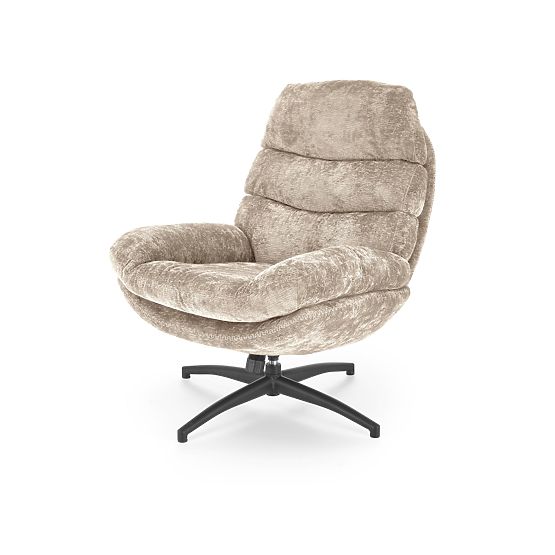DARIO relax stolica s osloncem za noge i funkcijom ljuljanja, bež (1p=1ks)
