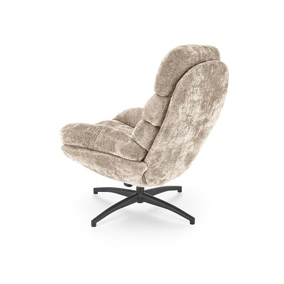 DARIO relax stolica s osloncem za noge i funkcijom ljuljanja, bež (1p=1ks)