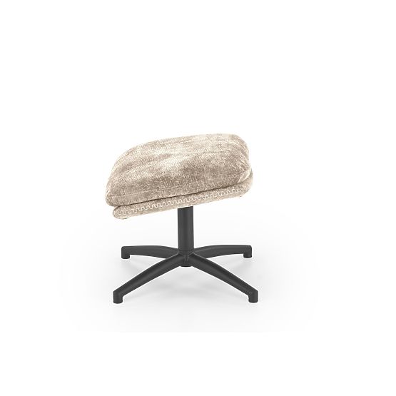 DARIO relax stolica s osloncem za noge i funkcijom ljuljanja, bež (1p=1ks)