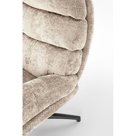 DARIO relax stolica s osloncem za noge i funkcijom ljuljanja, bež (1p=1ks)