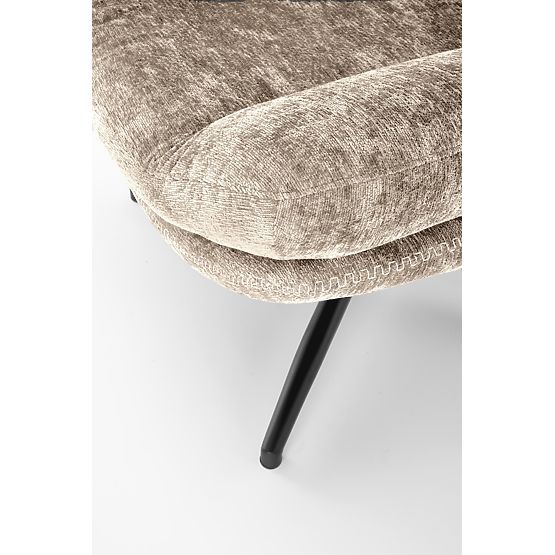 DARIO relax stolica s osloncem za noge i funkcijom ljuljanja, bež (1p=1ks)