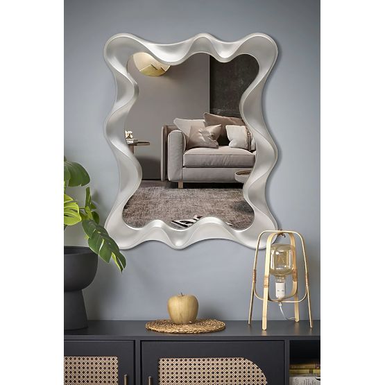 DECO zidno ogledalo, srebrno antičko (1p=1ks)