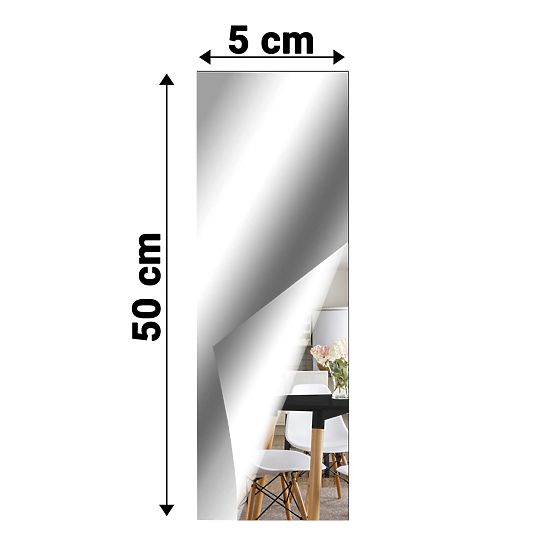 Dekorativno akrilno ogledalo Oblong 50 cm