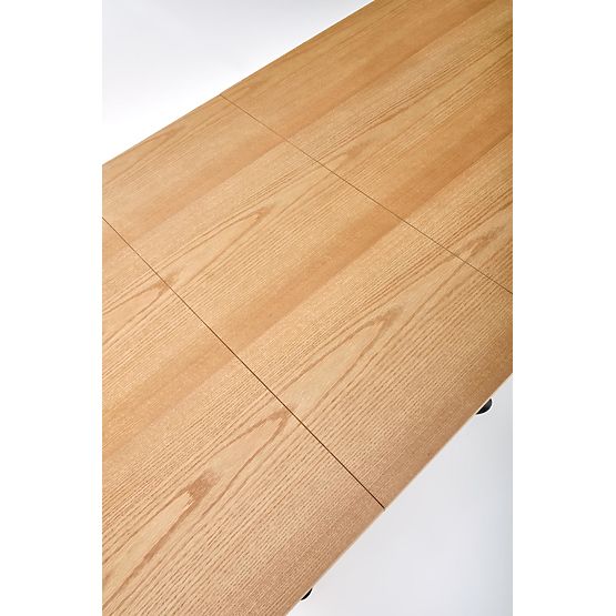 DERRICK rasklopivi stol prirodni hrast / crna (2p=1ks)