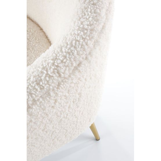 Dizajnerska fotelja GRIFON - krem