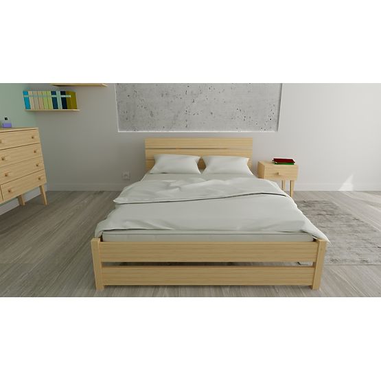 Drveni krevet Max 200 x 90 cm - borovica
