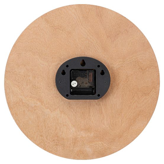 Drveni zidni satovi loft ABBAS 35 cm