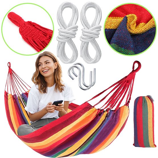 Dvostruka viseća mreža 480143A ŽUTA