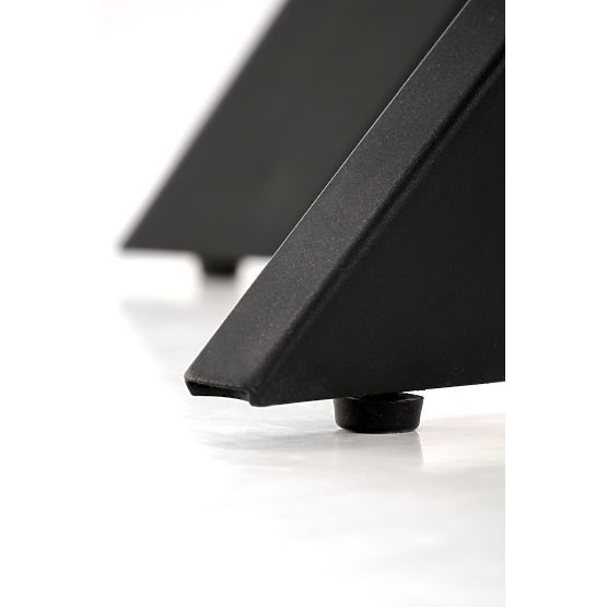 EDGAR stol, ploča - orah, noge - crne (2p=1ks)