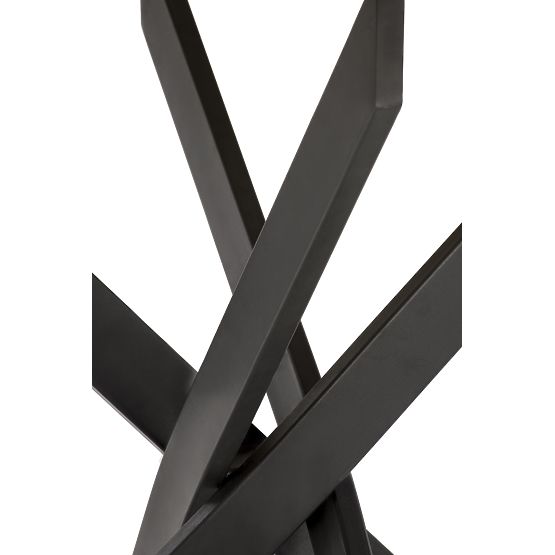 EDGAR stol, ploča - zlatni hrast, noge - crne (2p=1ks)