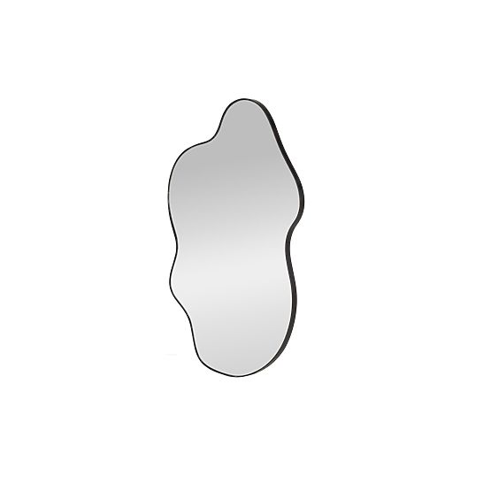 ESSENT zidno ogledalo, crno (1p=1kom)