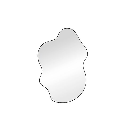 ESSENT zidno ogledalo, crno (1p=1kom)