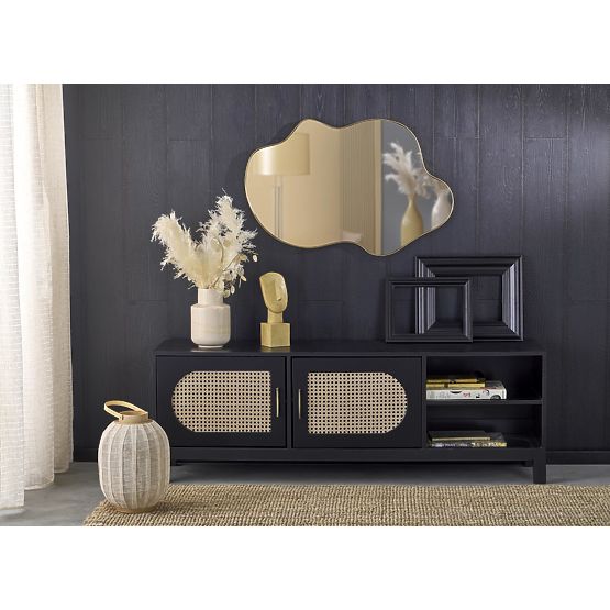 ESSENT zidno ogledalo, zlatno (1p=1ks)