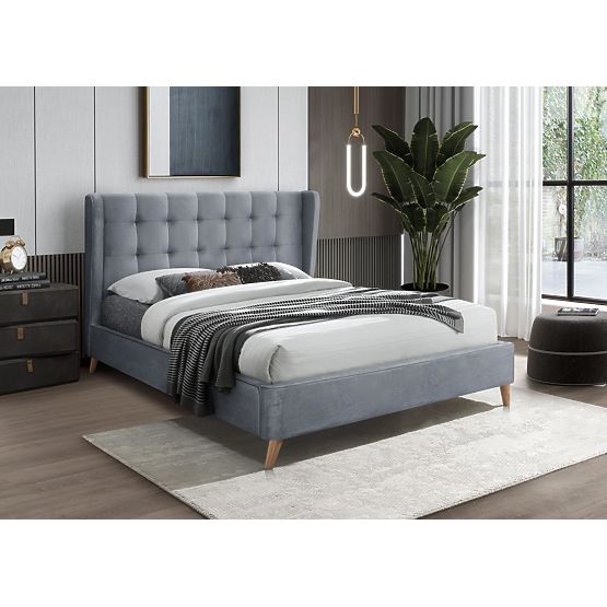 ESTELLA 160 cm krevet siva (4p=1ks)