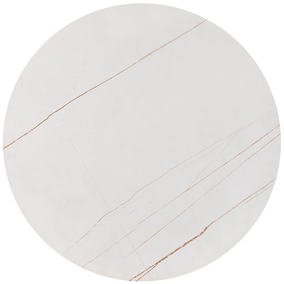 FATIMA set od 2 stolića, bijeli mramor / zlatna (1p=1kom)