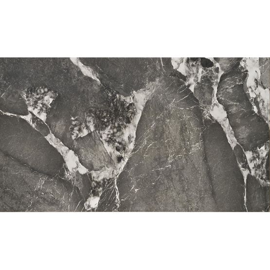 FELIX sklopivi stol, ploča - sivi mramor, noge - crne (2p=1ks)