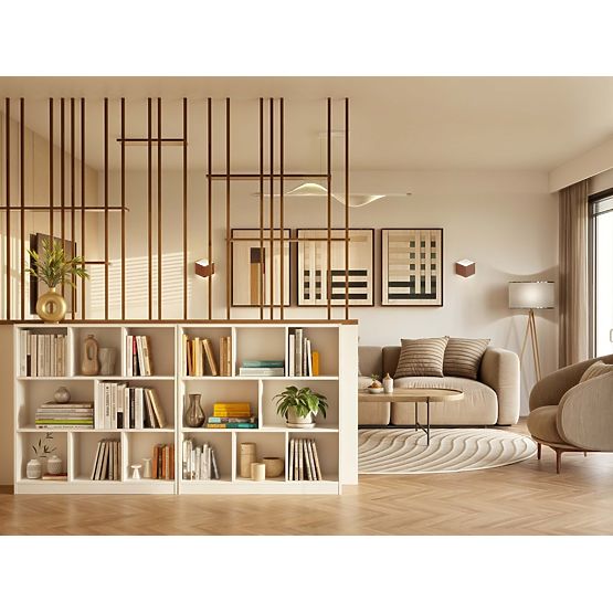 Fiesta 8P BIJELA Polica