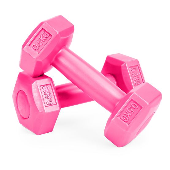 Fitness set bučica s utezima 2x 0,5 kg