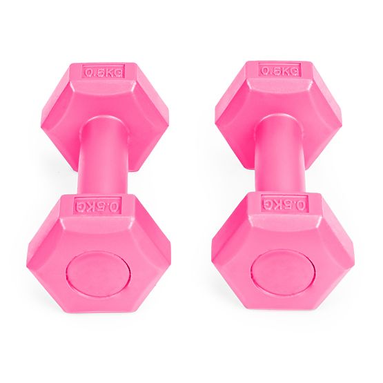 Fitness set bučica s utezima 2x 0,5 kg